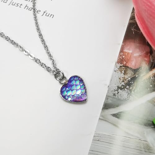 Dragon Scale Mal Costume Necklace Descendants Inspired Jewelry for Women4