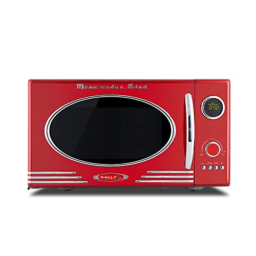 Micro-ondas Philco 28 Litros Retrô Vermelho PMR28V – 127 Volts