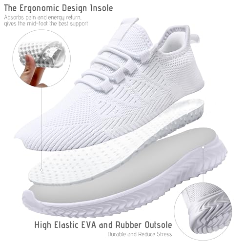 Mens Running Shoes Tennis Shoes Walking Gym Sneakers Lightweight Non Slip Mesh Casual Workout Sneakers2