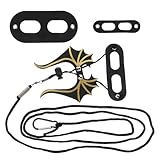 JOINPAYA Traction Rope Small Pet Leash with Artificial Wing Harness for Outdoor Reptile Walking