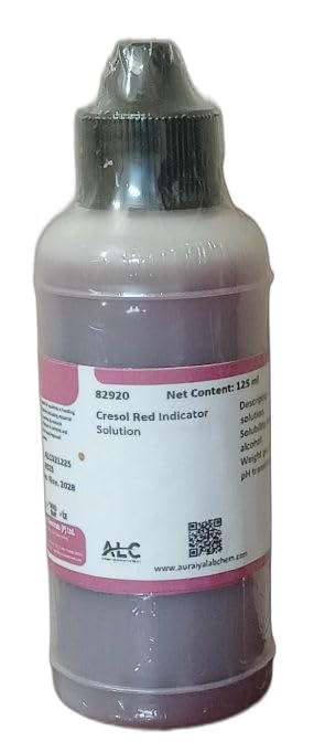 ALC Cresol Red Indicator Solution, 125 ml, Laboratory pH Testing Reagent, 82920-image-27