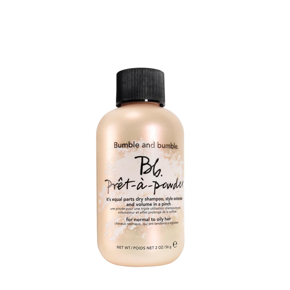 Bumble and bumble. Prêt-à-powder Dry Shampoo Powder | Adds Volume, Texture + Absorbs Oil | Non-Aerosol | Wavy + Straight