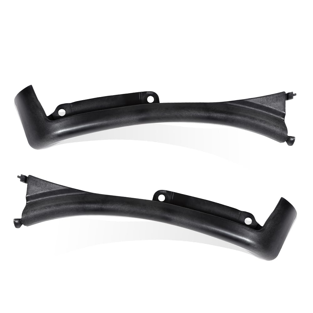Fender Extensions Trim Front Lower Compatible with Chevy Express GMC Savana 1500 1996-2014 Pair Driver & Passenger Side Black