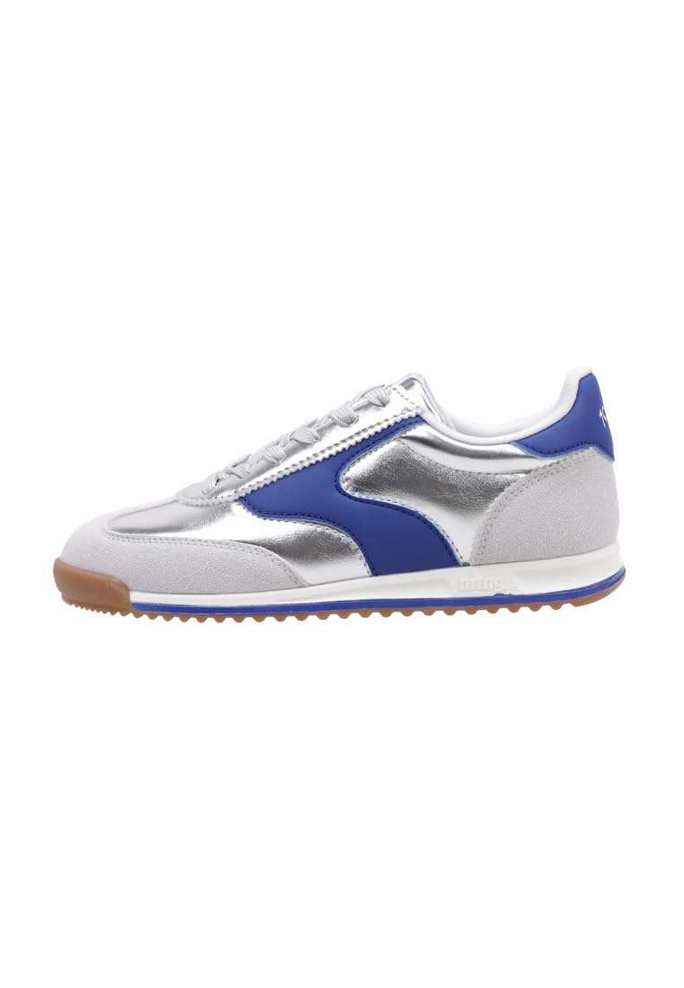 MTNG Sneakers Women Olympic 60858, Metallic Silver, 4 UK