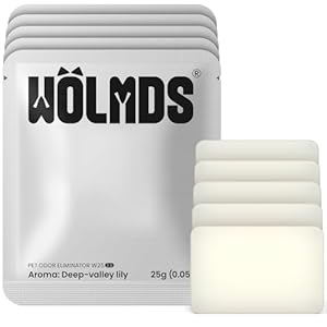 WOLMDS W25 Geruchsneutralisierer für Katzentoiletten