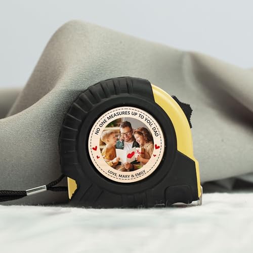 Cinta métrica personalizada para regalo de papá miniatura 7