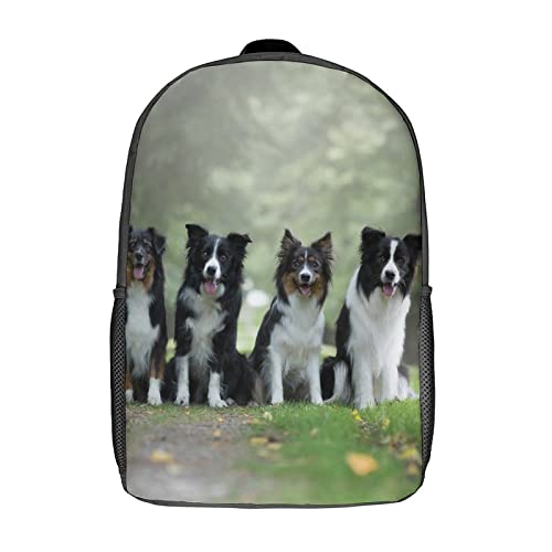 Sac à dos scolaire 17 pouces pour garçons et filles avec motif sport imprimé en 3D