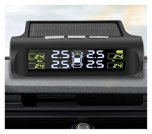 Pantalla LCD digital a color para supervisión de presión de neumáticos 4
