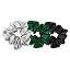 Black-Emerald Green-Grey-3Pack