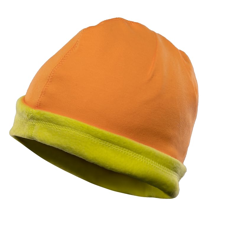 Flame Resistant FR Reversible Beanie/Skull Cap - Heavy Duty - 100% C Knit - 16 oz
