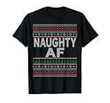 Photo Gallery naughty af t-shirt brutto natale maglione camicie per coppie maglietta Photo Gallery naughty af t-shirt brutto natale maglione camicie per coppie maglietta