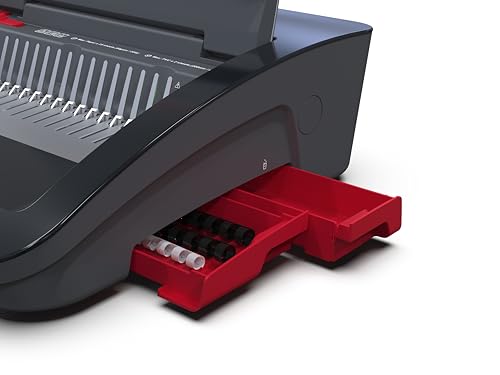 gbc binding machine cb25e combbind electric punch and bind machine punches 25 sheets binds 500 sheets wsm200027