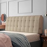 【Buena relación calidad-precio】 Si está buscando algo para proteger y decorar la cabecera, por favor, eche un vistazo a esta funda para cabecera Slipcover, ¡simplemente elija esta funda! ¡Es la mejor opción y la forma más fácil de renovar el nuevo aspecto de su cabecera!