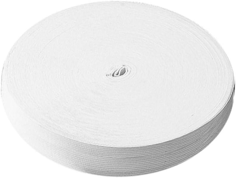 Long Elastic Bands Wide Stretchable Polyester Elastic Sewing Band for Clothing Braided for Diy Projects Sewing