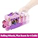 Mattel Disney Princess Toys, Carriage to Castle Transforming Playset with Aurora Small Doll, 4 Figures, Furniture & Accessories