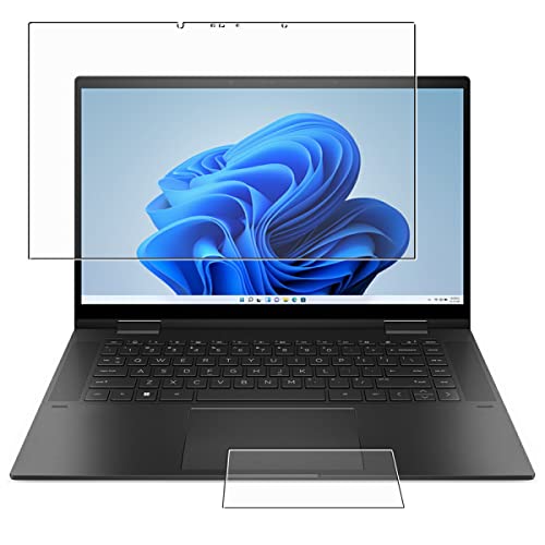 �y2���g(���+�^�b�`�p�b�h)�z ClearView(�N���A�r���[) HP ENVY x360 15-ey 15-ew 2022�N���f�� 15.6�C���`�p �t�� �ی� �t�B���� �}�b�g ���˒ጸ �^�C�v ���{��