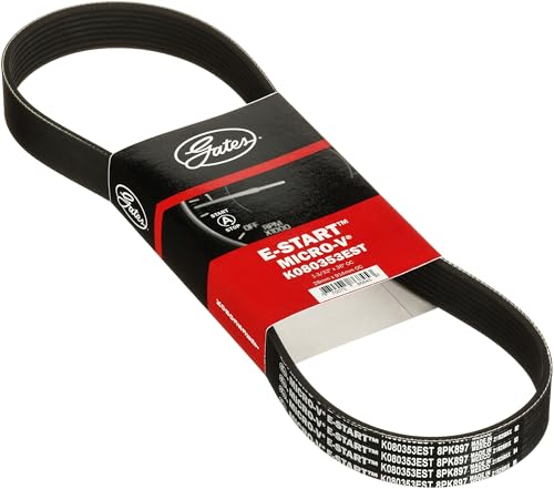 Courroie Gates K080353EST Micro-V contre les sifflements moteur E-Start