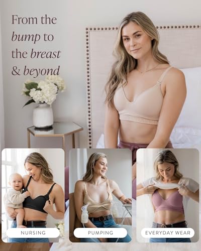 Kindred Bravely Sublime Contour Hands Free Pumping & Maternity Bra for Nursing and Breastfeeding3