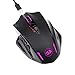 Redragon M913 Impact Elite Wireless Gaming Mouse, 16000 DPI Wired/Wireless RGB Gamer Mouse with 16 Programmable Buttons, 45 Hr Battery and Pro Optical Sensor, 12 Side Buttons MMO Mouse