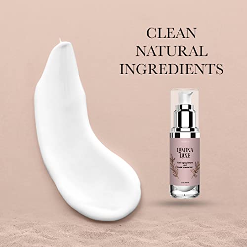 Lumina Luxe, Lumina Luxe Anti-Aging Serum & Facial Moisturizer Single #TOP2