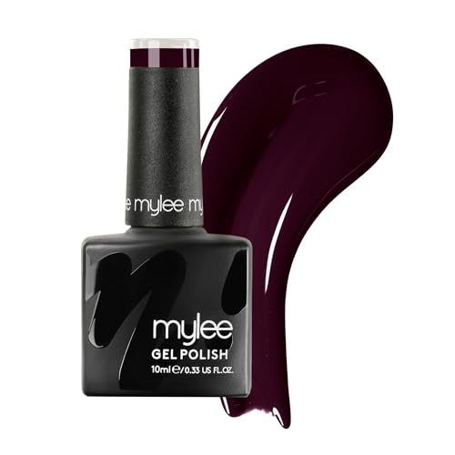 MyGel Nagellack von MYLEE (10ml) MG0007 - The Dark Night UV/LED Nail Art Maniküre Pediküre für den professionellen Einsatz im Wohnzimmer und zu Hause - Langlebig und einfach anzuwenden