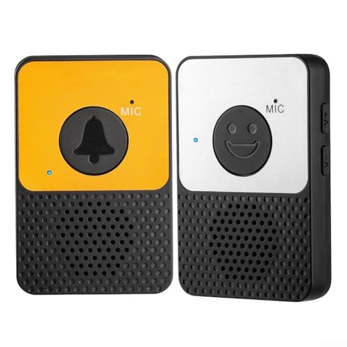 [FUNZIONALITÀ INTERFONO A MANI LIBERE] Comunica senza sforzo con i visitatori utilizzando il nostro campanello wireless dotato di tecnologia full duplex che consente conversazioni in tempo reale senza interruzioni.