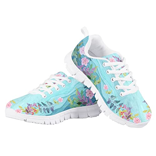 Yzaoxia Kids Girls Running Sneakers Sport Shoes Comfortable Walking Athletic Shoes Size 11-54