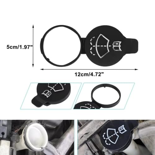 Tapón limpiaparabrisas Chevrolet Sonic 2012-2013 cubierta depósito 13227300 4