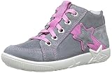 Superfit Baby Mädchen Starlight Lauflernschuhe Sneaker, Grau (Smoke Kombi 44), 23 EU