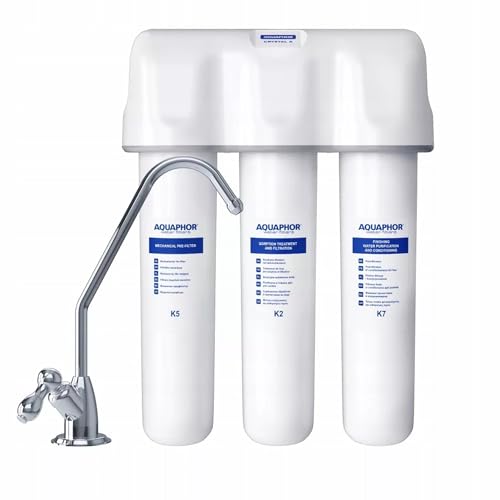 Aquaphor Crystal A Filtro Acqua Potabile Sotto-Lavello A Tre Stadi