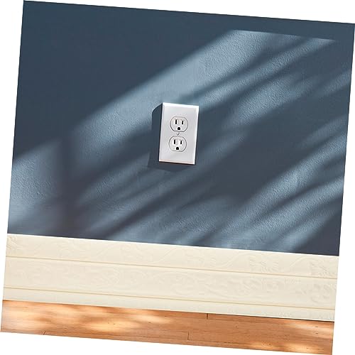 OSALADI 2 Peças De Acabamento De Moldagem De Tira Decorativa De Rodapé Flexível Decorar Espuma Anti-