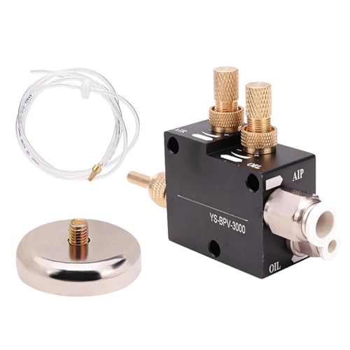 Begot Coolant Pumps Oil Mists Sprayer Lubrication Lathe Milling Drill Engraving Machine, Adjustable (BVP-3000 with Magnetic Holder)