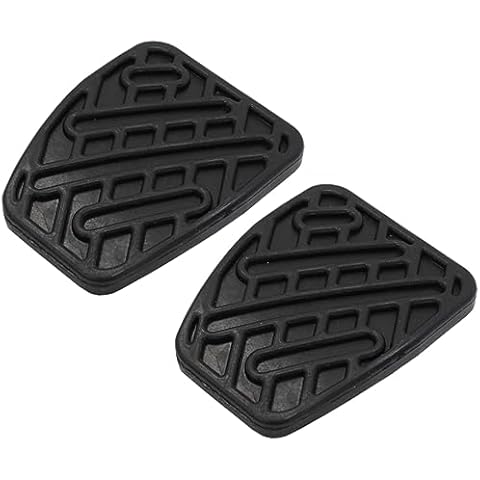 BIAREN Brake and Clutch Pedal Pads for Nissan Qashqai Cover