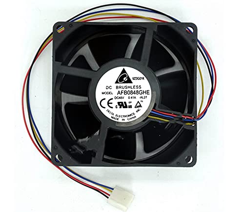 Amazon.com: AFB0848GHE Delta 48V Axial Fan, 8038 48V 0.41A 4