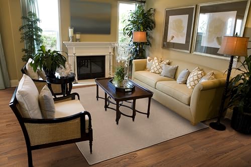 Tapete Garland Rug Basic Plush 6' x 8' Beige/Tan miniatura 2