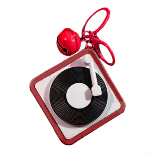 Mini llavero grabador de voz personalizado para grabar palabras de amor, música, portátil, dispositivo de notas de audio digital, rojo, amarillo, verde, azul (A)