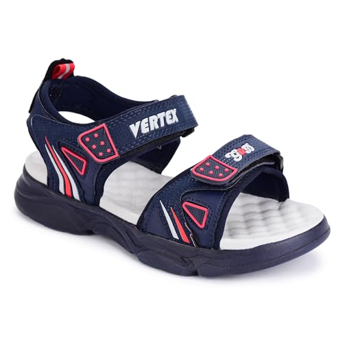 G&D Vertex Unisex Kids Sandals with Mesh Sole EVA Cushion Material for all-day comfort & Breathable, Lightweight | Stylish Indoor & Outdoor | Causal Sandals