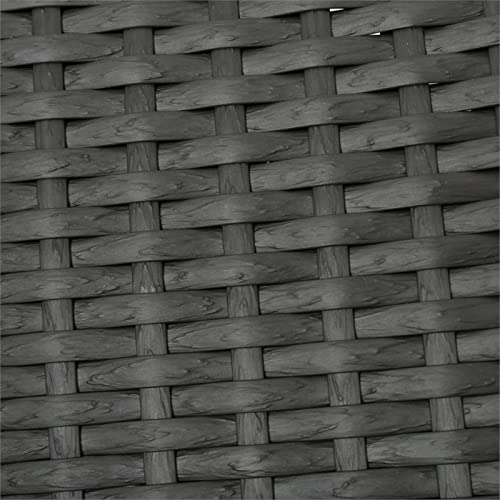 Gdfstudio Conrad Patio Furniture ~ Outdoor Bar Stools (Grey) (Wicker) (Set Of 4) #TOP3