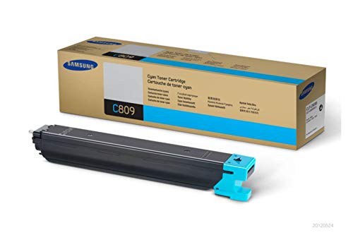 Samsung CLT-C809S tóner y Cartucho láser - Tóner para impresoras láser (15000 páginas, CLX-9201NA CLX-9251NA CLX-9301NA, Cian) Si