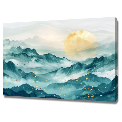 Toile intissée encadrée anti-reflet pour embellir les murs sombres de votre maison