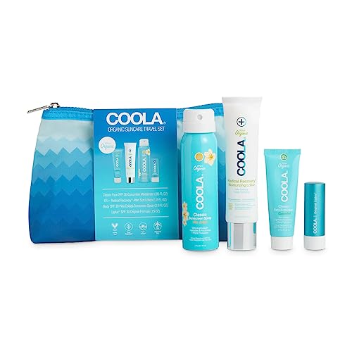 COOLA Organic Sunscreen and Lip Balm SPF 30 Sun Protection Kit, Dermatologist Tested and TSA Approved, Vegan and Gluten Free, 4 Items Total - Thumbnail 6