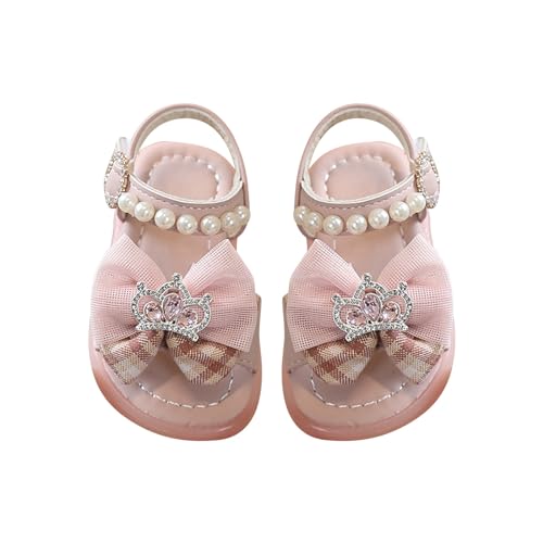 Girls Sandals Summer For Children Wearing Beach Shoes Pearl Soft Sole Girls Sandals Size 2