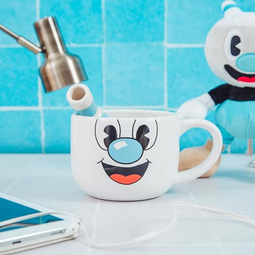 Set de 2 tazas cerámicas Cuphead & Mugman 24oz miniatura 4