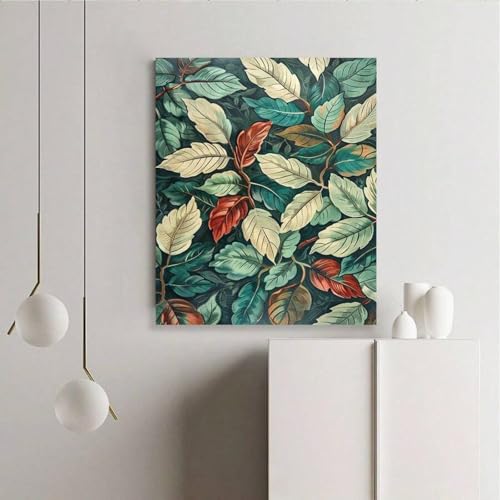 Affiche de conception florale vintage 21x30cm pour décoration murale - 3