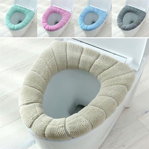 Cubierta for bidé cálida y funda de asiento de inodoro lavable para invierno 3