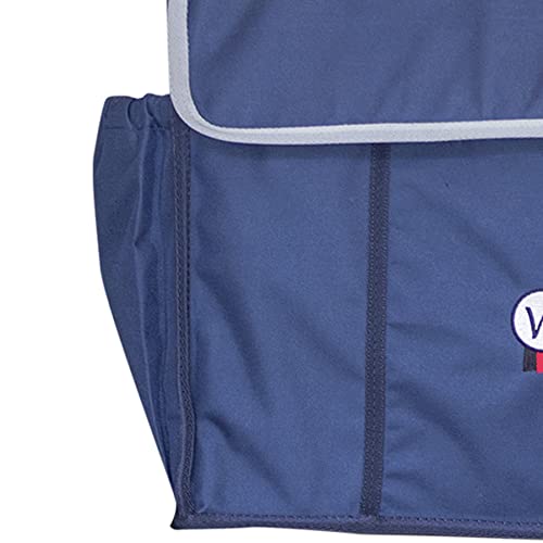 Bolsa organizadora para cuadra azul marino con compartimentos 5
