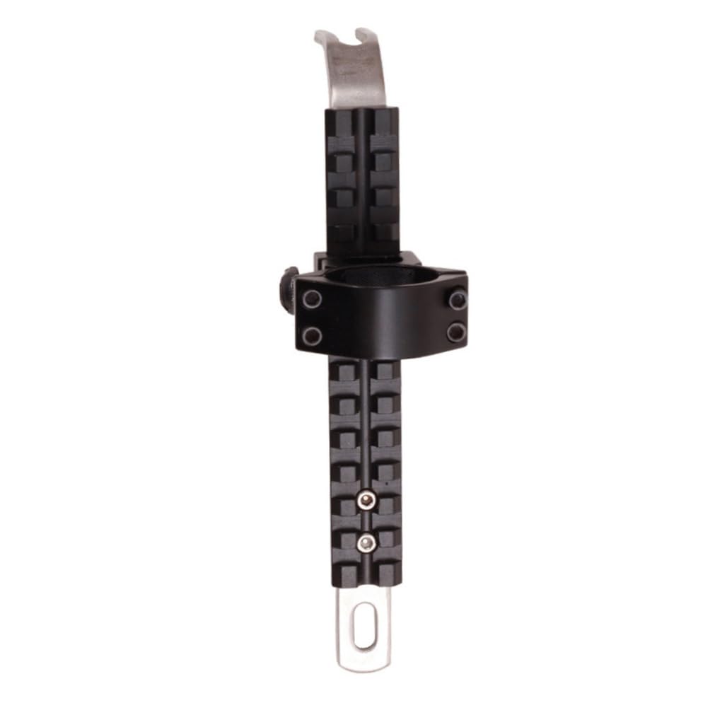 Soporte estabilizador de Metal Resistente para Linterna de Arco y Flecha, Accesorio para Tiro Nocturno con Arco Compuesto.