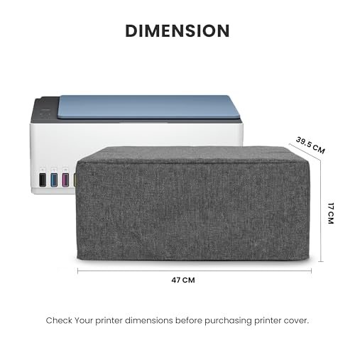 Image of ALIFIYA Dust Proof Washable Printer Cover For HP Smart Tank 589 / 529 All-In-One - Grey