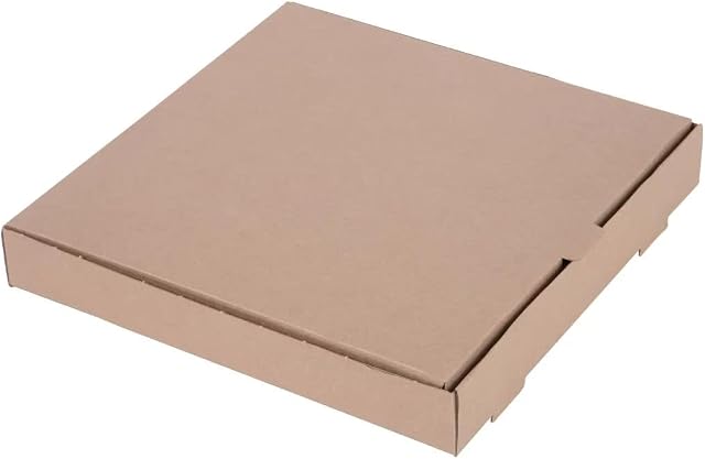 Fiesta Compostable Plain Pizza Boxes 12" (Pack of 100)