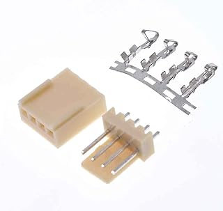 20set Kit4 Pin KF2510-4P KF2510 4P 2.54mm Pitch Terminal Housing Pin Header Connectors Adaptor Kits
